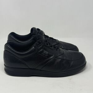 SAS Time Out Shoes Mens 11 M Black Leather Lace Up Comfort Casual Walking